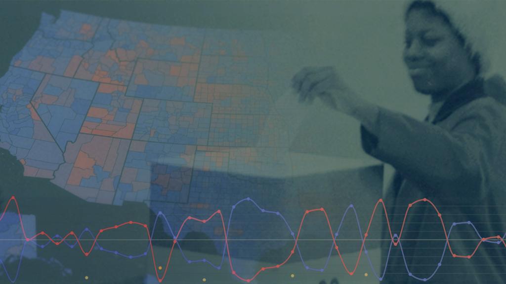 Electing the President map
