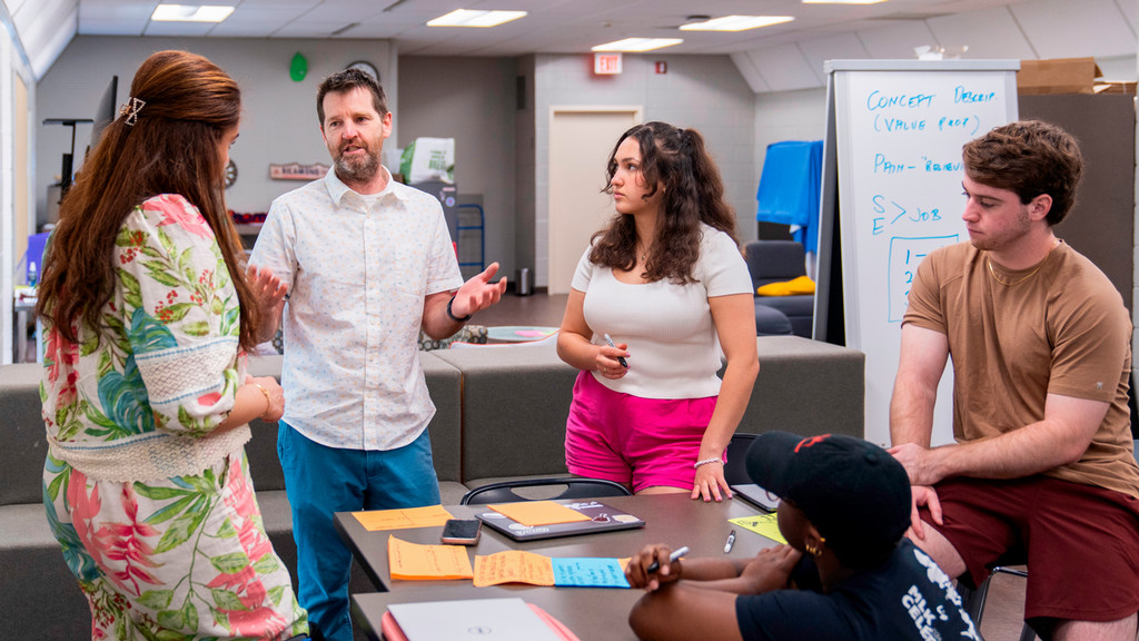 Design Thinking class at University of Richmond