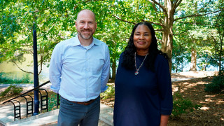 UR Community Partners-in-Residence Matthew Slaats and Elvatrice Belsches