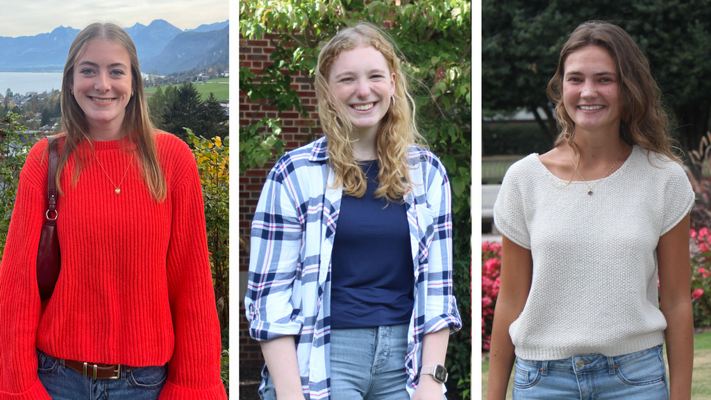 Photos of Lizzie Camp, Sydney Hass, and Lexi Brown