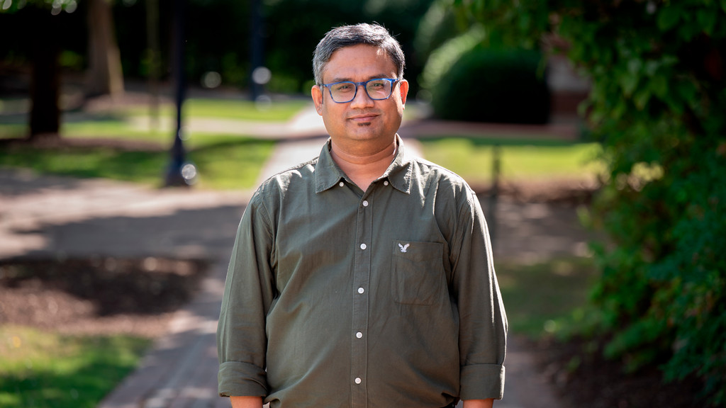 Dr. Kazi Huda on Stern Plaza
