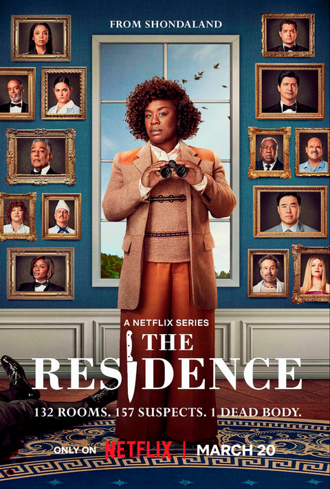 Promotional poster for Netflix's The Residence