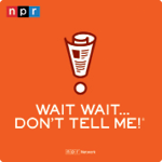 The logo for NPR's Wait Wait... Don't Tell Me!