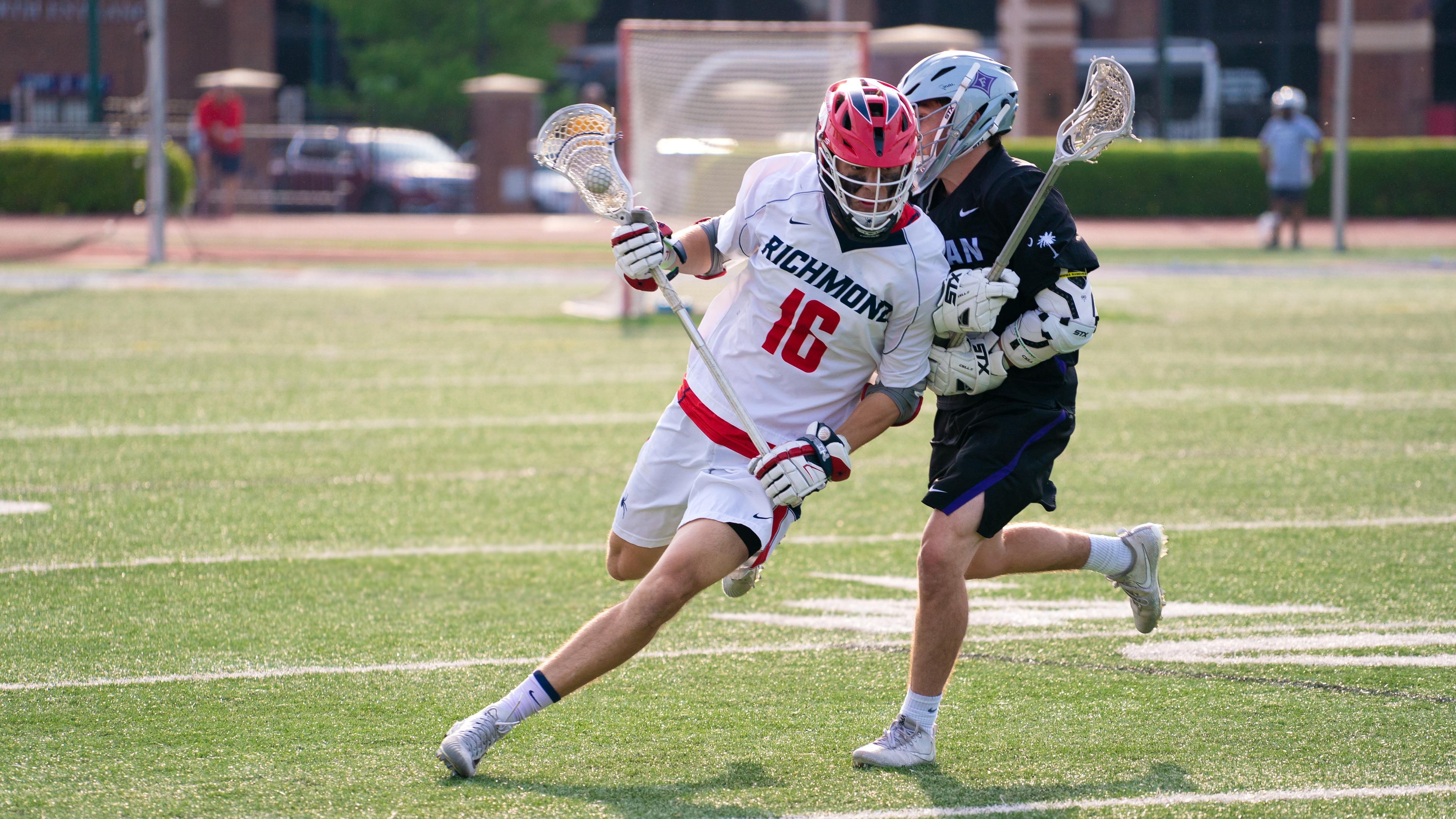 two lacrosse players