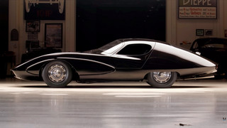 A side view of the MacMinn Le Mans Coupe.