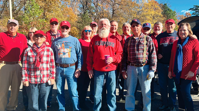 A group of spiders tailgaiting at football games since 1970