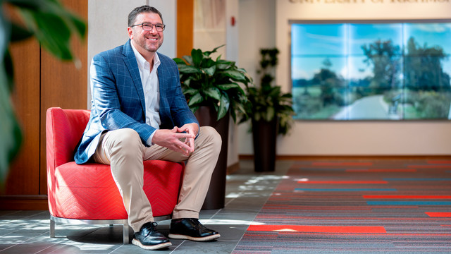 Damon Yarnell, the executive director of career development at the University of Richmond