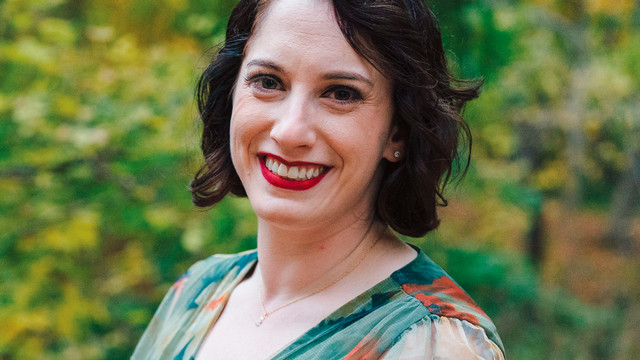 A headshot of Rebecca Fradkin Barshop.
