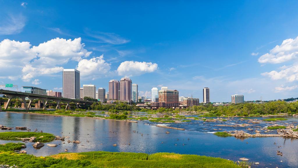 Richmond Virginia skyline
