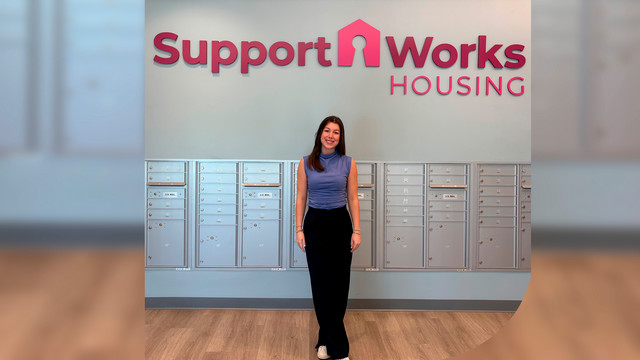 Charlotte Tisdale at Support Works Housing