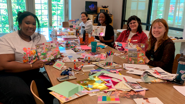 UR students create vision boards