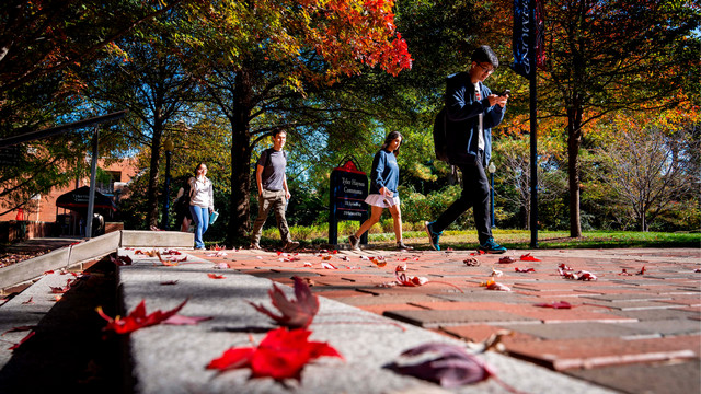 Fall arrives at University of Richmond