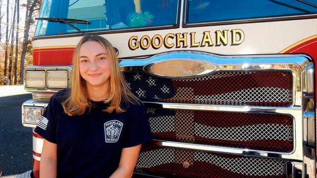 UR student who volunteers as EMT and with VCU