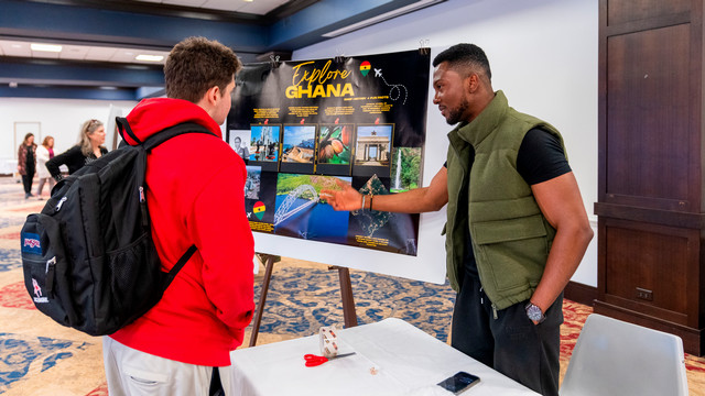 Ghana IEW Fair at University of Richmond.