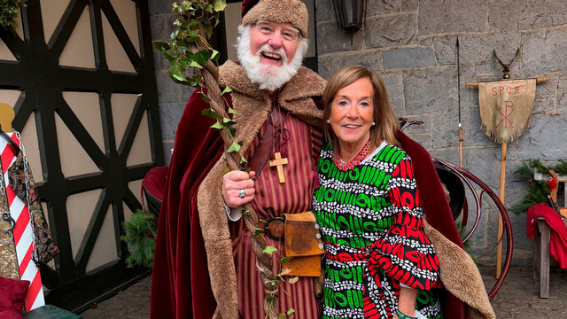 Richmond Christmas Mother with Santa photo by the Richmond Times-Dispatch