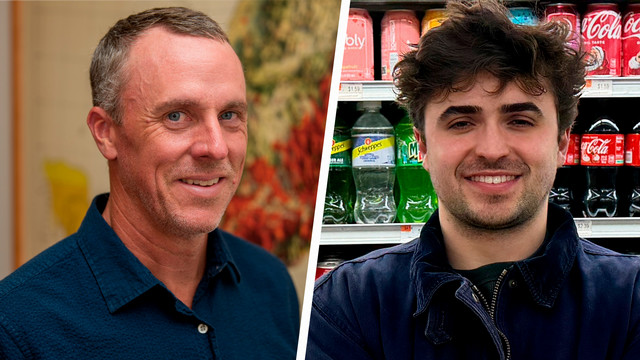 University of Richmond alums David Blanchard and Eric Gonzalez