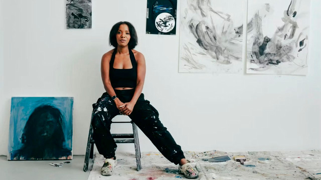 Artist Lindsay Adams