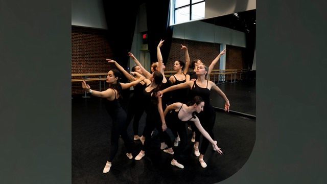 University Dancers prepare for the Spring Show