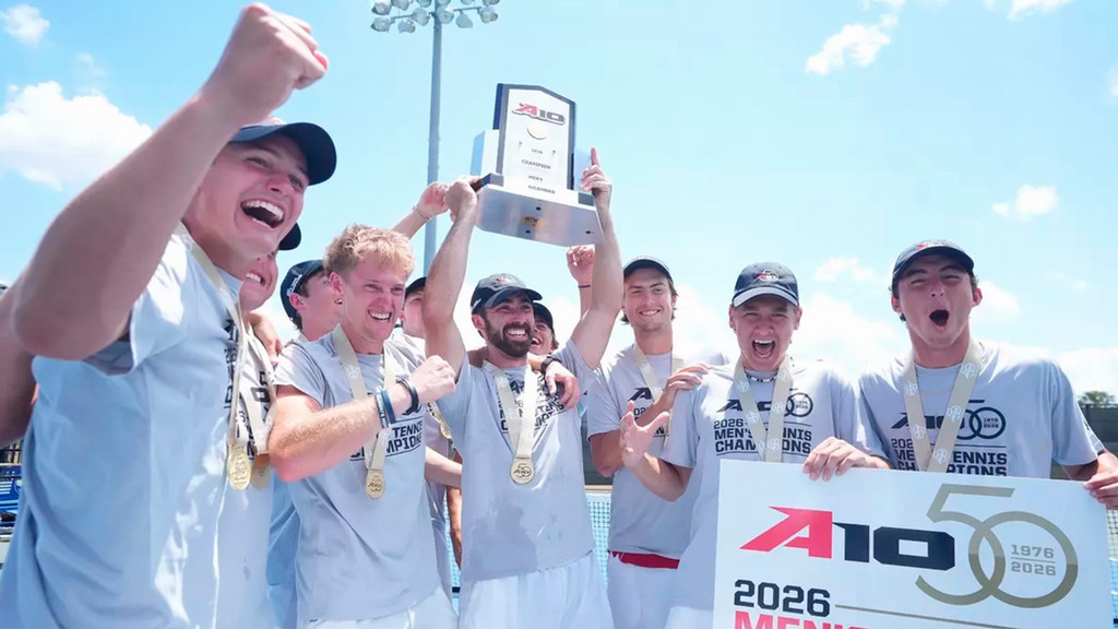 University of Richmond men's tennis team wins A-10 championship