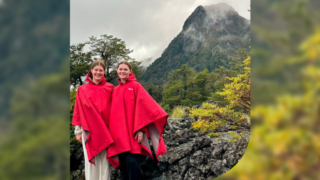 University of Richmond students on an Encompass trip