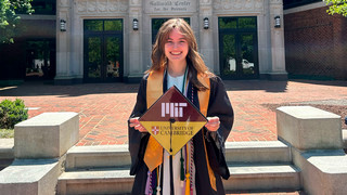 University of Richmond student headed to graduate school.