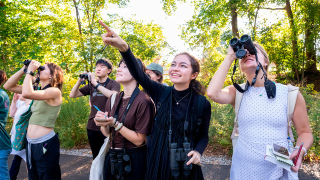 Birders at the University of Richmond