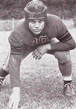 UR football player Marvin Bass, from 1944