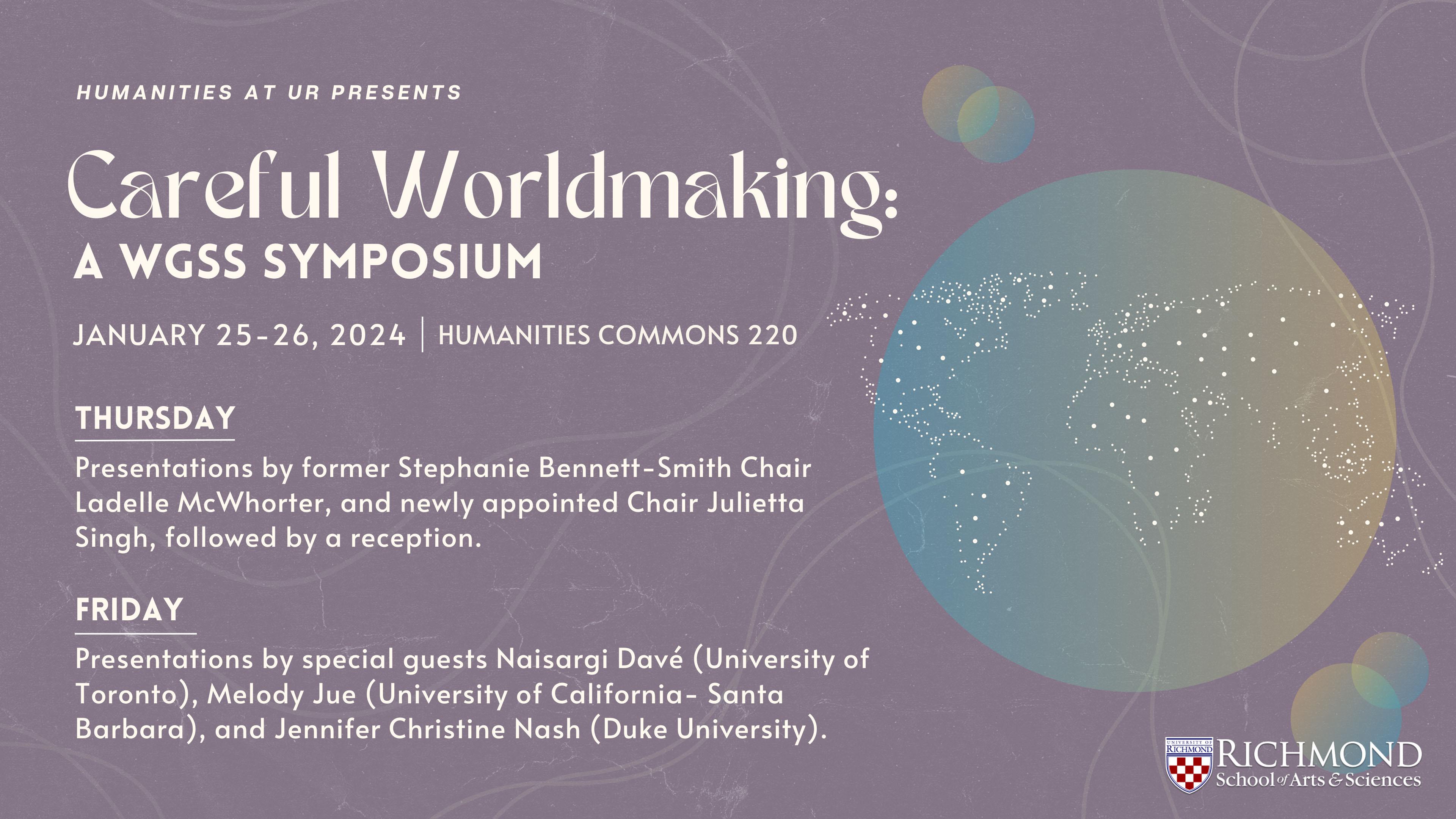 2024 Careful Worldmaking: A GSS Symposium