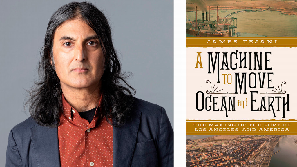 James Tejani, author of A Machine to Move Ocean and Earth
