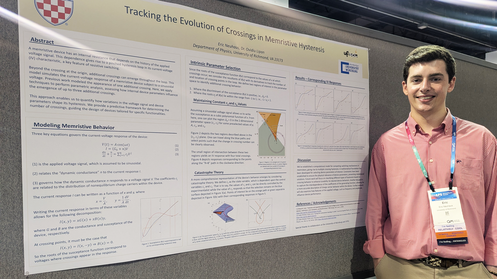 Eric Neuhaus Award recipient