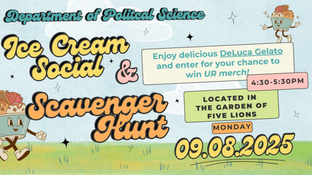 Colorful Flyer for Ice Cream Social with smiling Ice Cream Cartoons