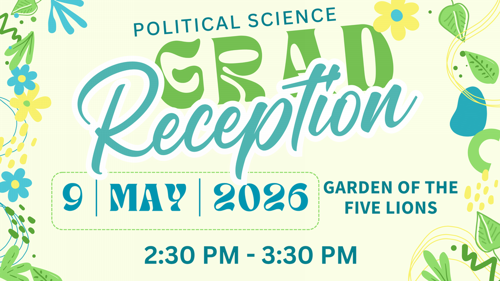Graduation Reception Poster
