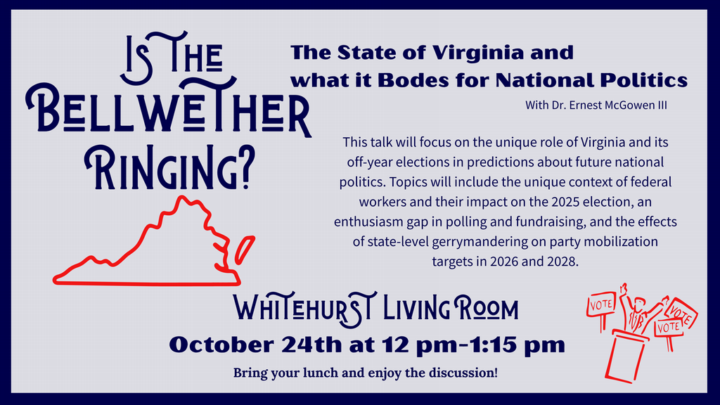 Poster for Upcoming Brown bag Talk
