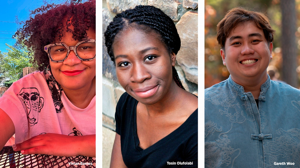 Vivian Barnes ‘16, Tosin Olufolabi ‘15, Gareth Woo, '26