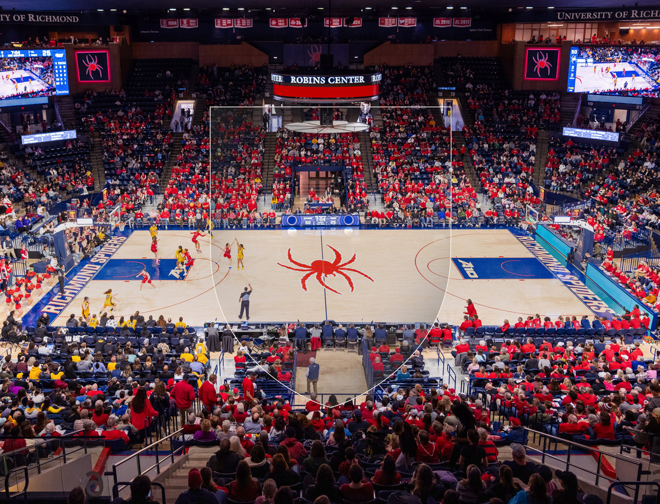 Robins Center Basketball game