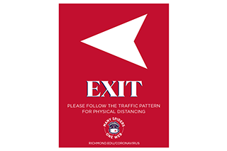 Arrow exit left