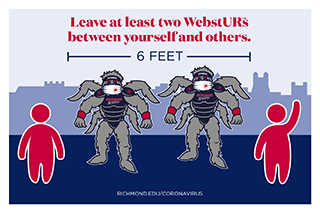 WebstUR physical distance