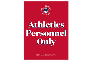 Athletics personnel only