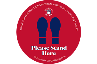 Please stand here