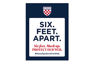 Six feet apart