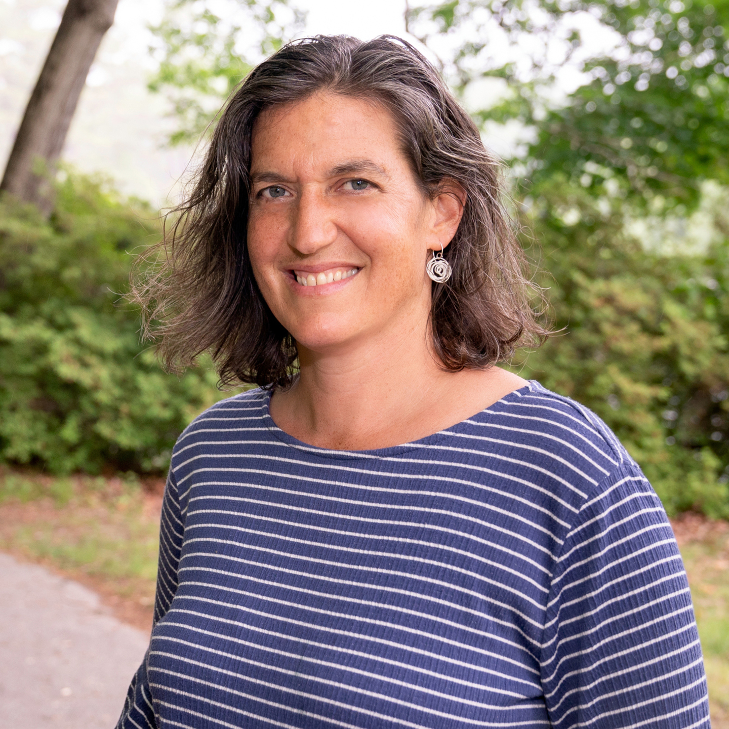 An environmental portrait of Sylvia Gale, the director of the Bonner Center for Civic Engagement at the University of Richmond
