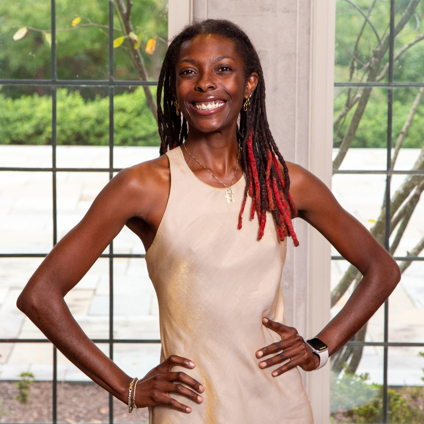 An environmental portrait of Taylor Scott, keynote speaker at the 2025 UR Engage for Change awards