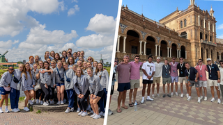 Spider's women's and men's lacrosse in Europe