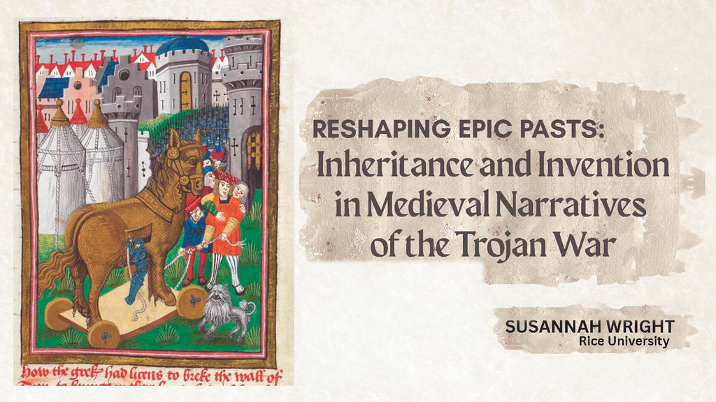 medieval art depicting the Trojan War