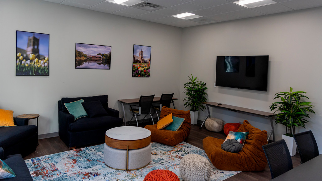 The Web Lounge, located in the Student Activities Complex