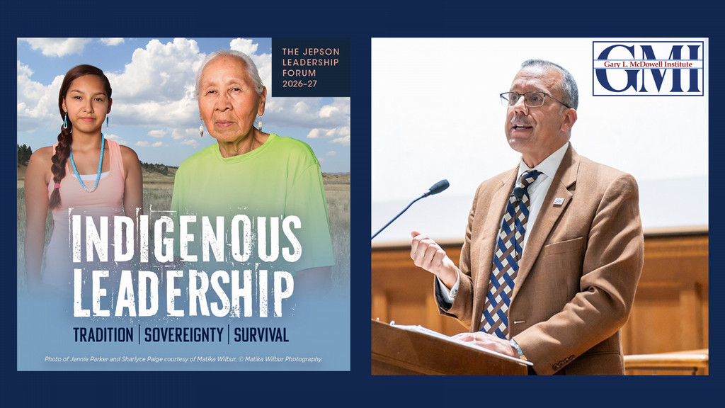 The Jepson Leadership Forum and the Gary L. McDowell Institute host free public lectures.