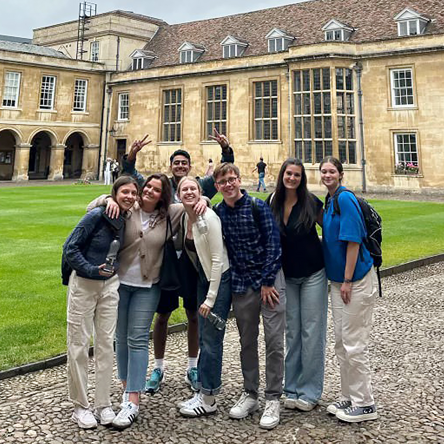 Jepson students at Cambridge