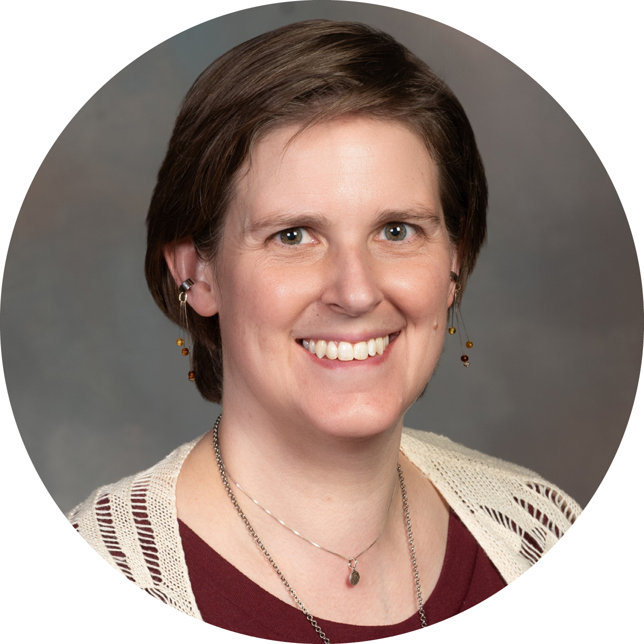 a photo of professor Kristin Bezio