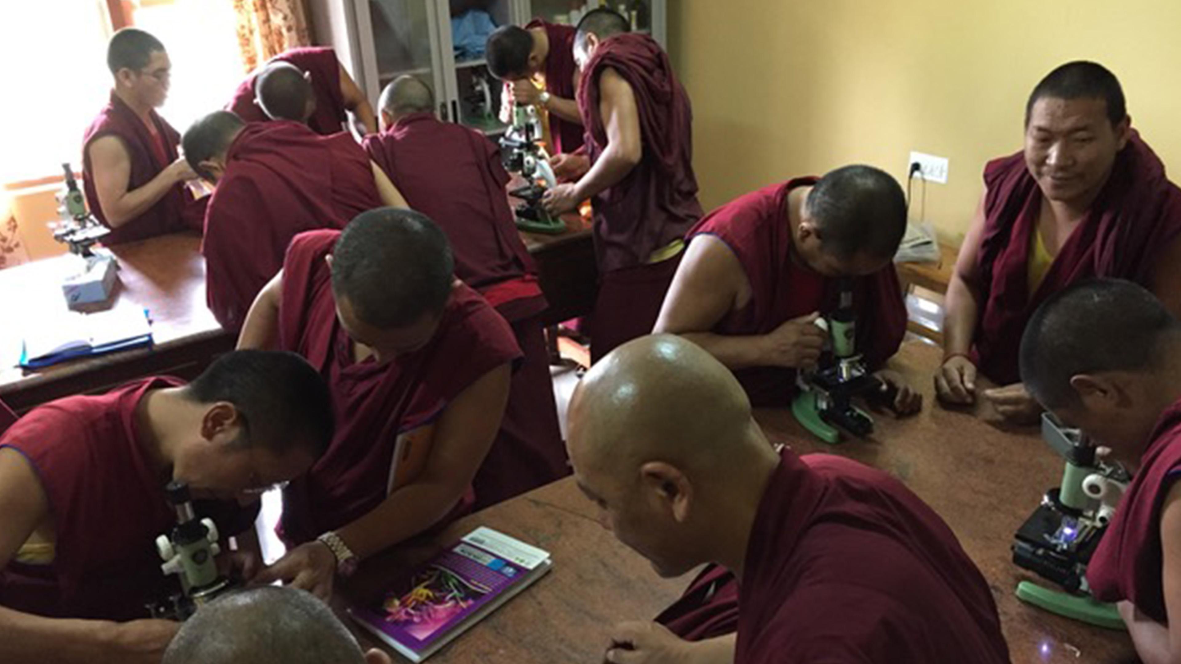Biology with Tibetan Buddhist monks: What I'm taking back to my college  classroom from teaching at a monastery - URNow - University of Richmond, image size:3840x2160