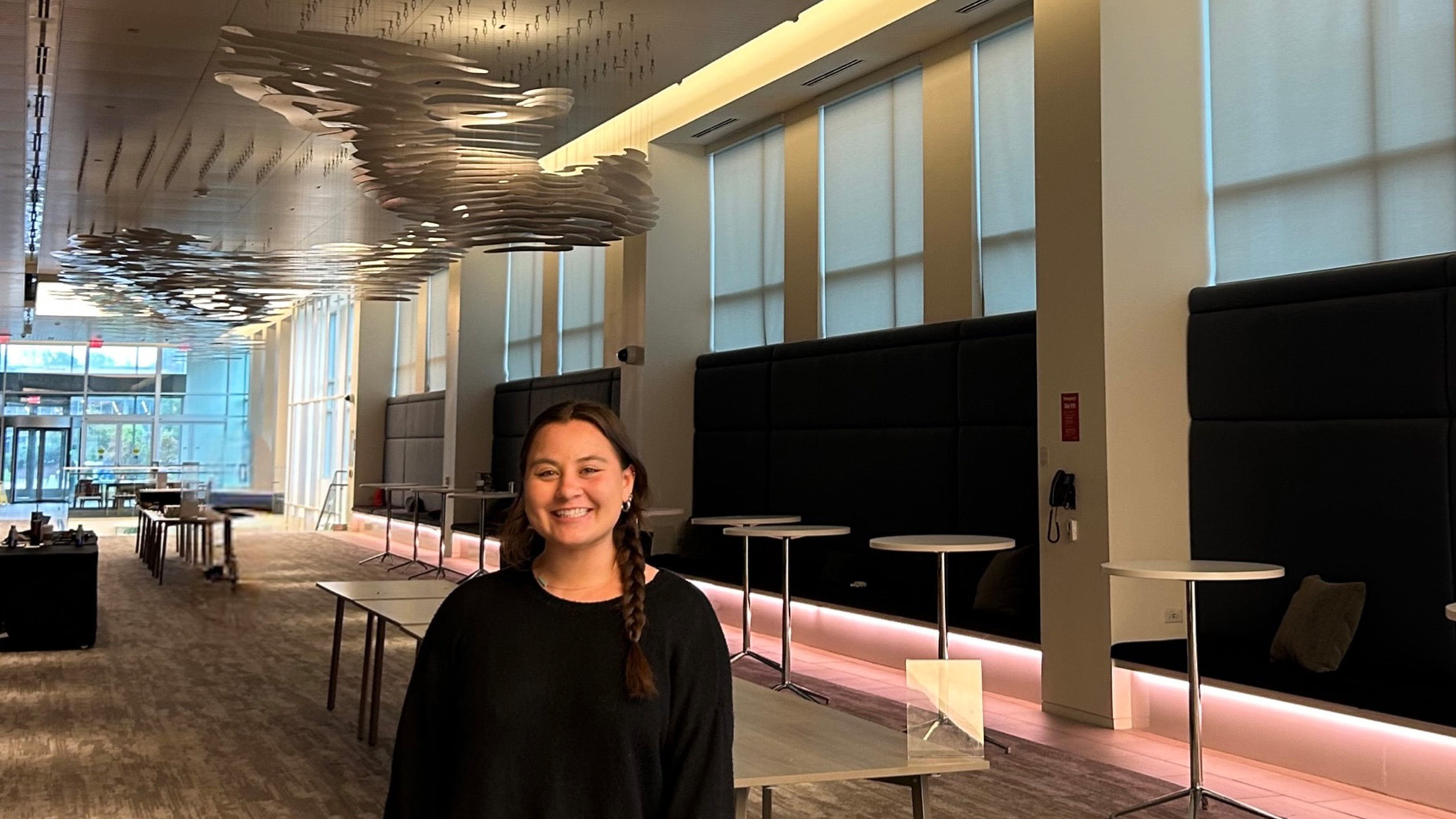 Student at internship